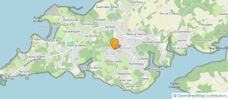 localisation de l'entreprise MADAME STEPHANIE SALAUN  LOGONNA-DAOULAS