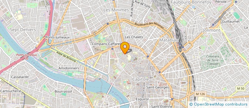 localisation de l'entreprise MADAME STEPHANIE SALLES à TOULOUSE