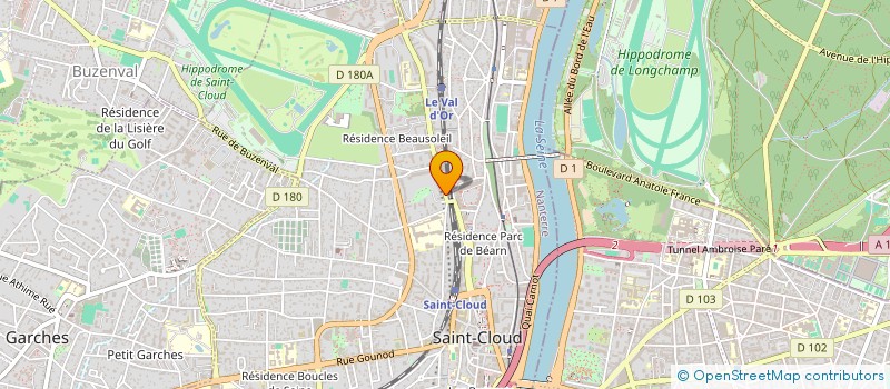 localisation de l'entreprise MADAME STEPHANIE SALOMON à SAINT-CLOUD