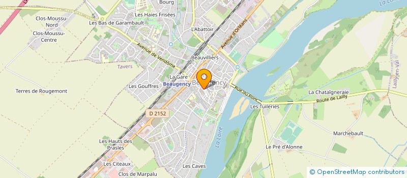 localisation de l'entreprise MADAME STEPHANIE SAMAT à BEAUGENCY