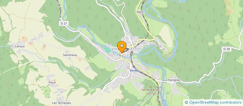 localisation de l'entreprise MADAME STEPHANIE SANCHES  VOREY