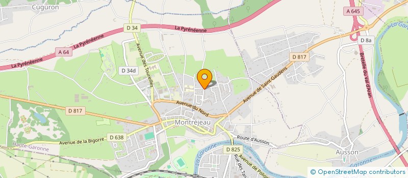 localisation de l'entreprise MADAME STEPHANIE SANCHEZ  CAUBOUS