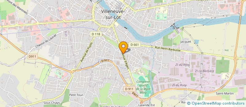 localisation de l'entreprise MADAME STEPHANIE SANCHEZ  VILLENEUVE-SUR-LOT