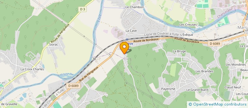 localisation de l'entreprise MADAME STEPHANIE SANDRIN à RAZAC-SUR-L'ISLE