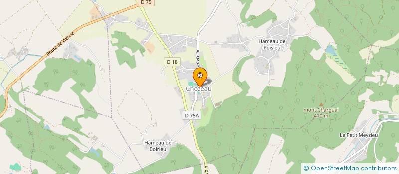 localisation de l'entreprise MADAME STEPHANIE SANTOS DA CONCEICAO  CHOZEAU