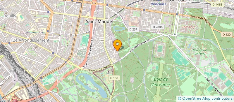 localisation de l'entreprise MADAME STEPHANIE SARFATI à SAINT-MANDE