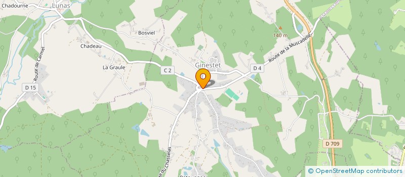 localisation de l'entreprise MADAME STEPHANIE SARRAZIN  GINESTET