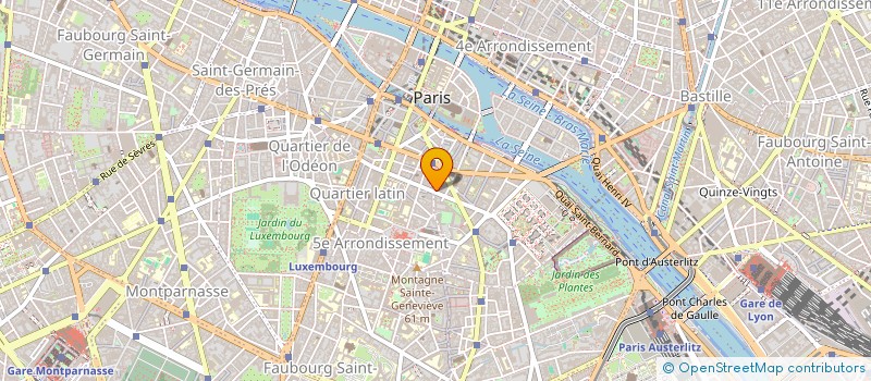 localisation de l'entreprise MADAME STEPHANIE SARRAZIN  PARIS