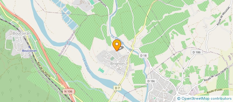 localisation de l'entreprise MADAME STEPHANIE SARROSTE  BRIGNON