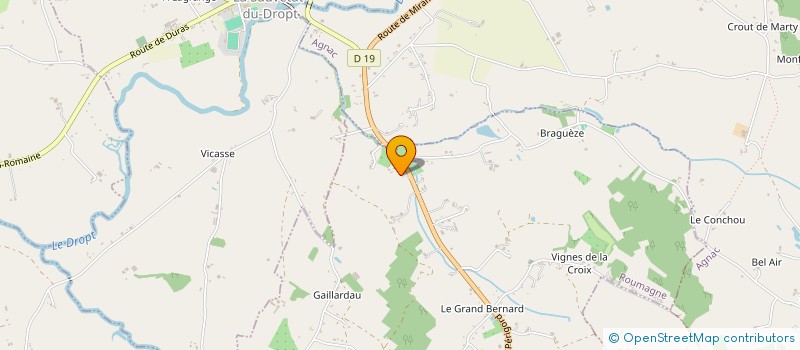 localisation de l'entreprise MADAME STEPHANIE SAUNTSON  ROUMAGNE