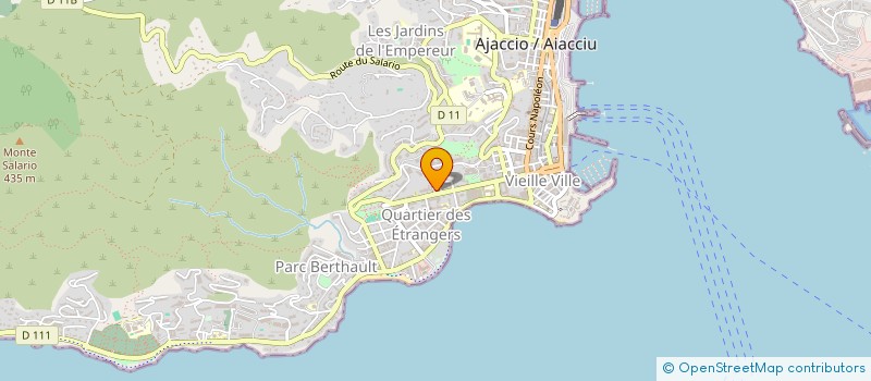 localisation de l'entreprise MADAME STEPHANIE SAUTHIER à AJACCIO