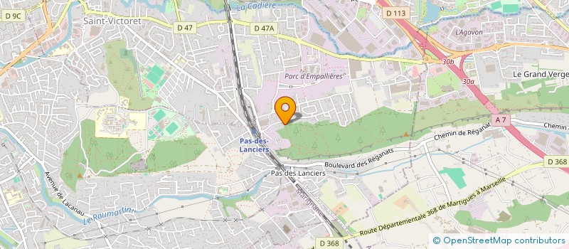 localisation de l'entreprise MADAME STEPHANIE SAUTRON  SAINT-VICTORET