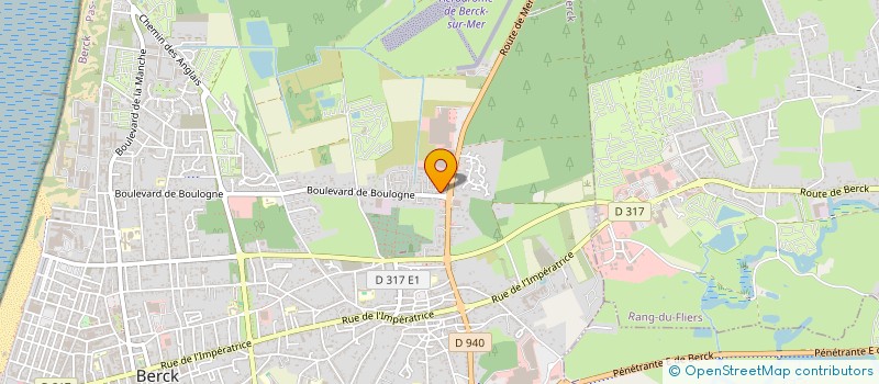 localisation de l'entreprise MADAME STEPHANIE SAVIGNAC  BERCK