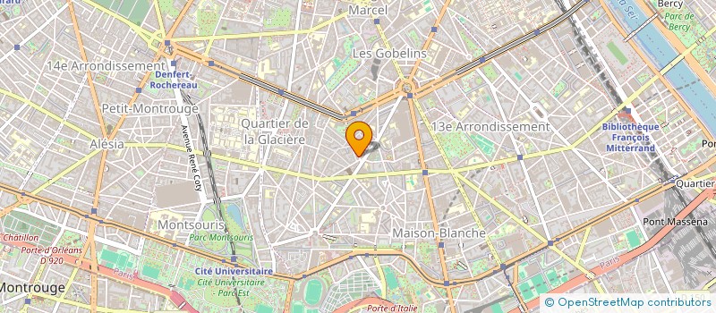 localisation de l'entreprise MADAME STEPHANIE SCARLETT ORILLARD  PARIS