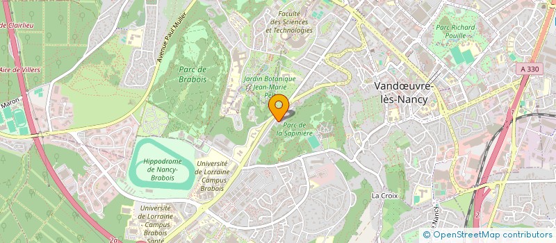 localisation de l'entreprise MADAME STEPHANIE SCHANG  VANDUVRE-LES-NANCY