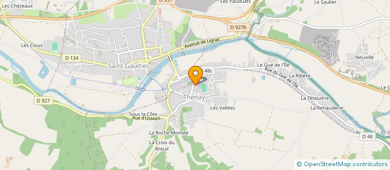 localisation de l'entreprise MADAME STEPHANIE SCHEURER à THENAY