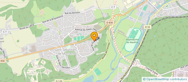 localisation de l'entreprise MADAME STEPHANIE SCHMIDT  SAINT-SEBASTIEN-DE-MORSENT