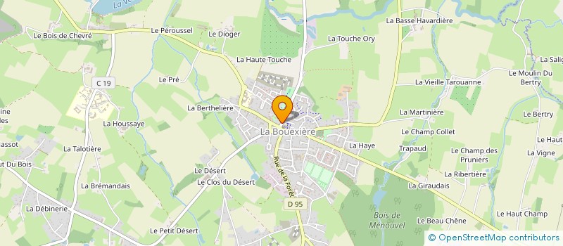 localisation de l'entreprise MADAME STEPHANIE SCHOPP  LA BOUEXIERE