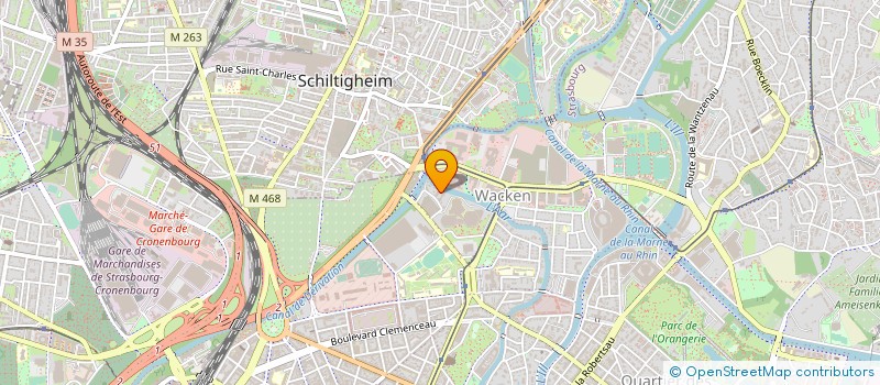 localisation de l'entreprise MADAME STEPHANIE SCHRAMBACH à STRASBOURG
