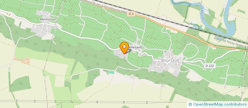 localisation de l'entreprise MADAME STEPHANIE SCHREINER  BOURSAULT