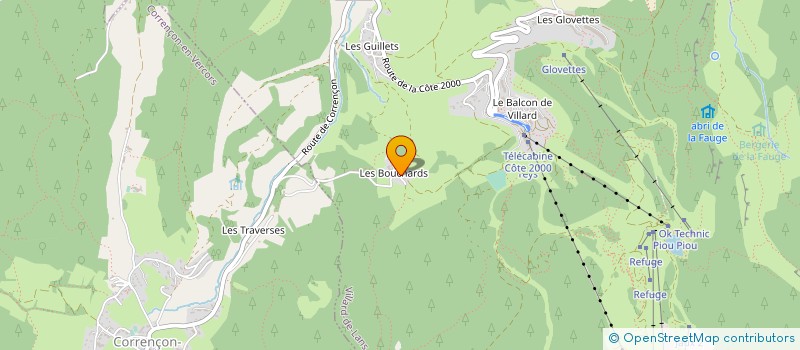 localisation de l'entreprise MADAME STEPHANIE SCHUCK à VILLARD-DE-LANS