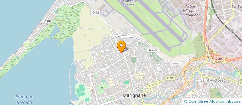 localisation de l'entreprise MADAME STEPHANIE SCIARRA à MARIGNANE