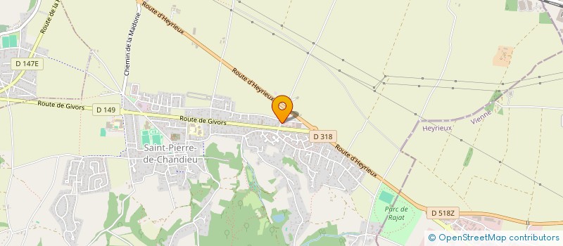 localisation de l'entreprise MADAME STEPHANIE SCOGNAMIGLIO  SAINT-PIERRE-DE-CHANDIEU