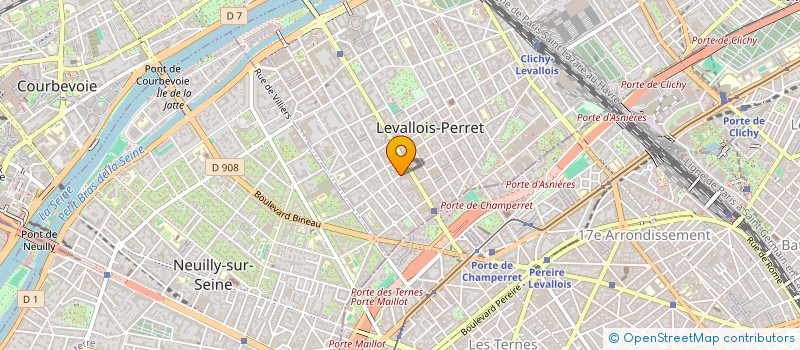 localisation de l'entreprise MADAME STEPHANIE SCOUPPE à LEVALLOIS-PERRET