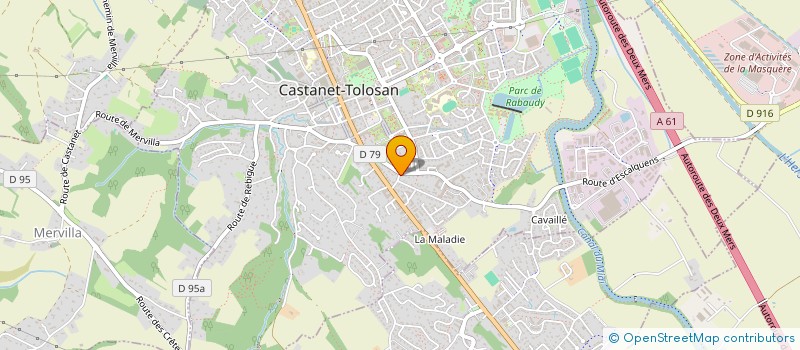 localisation de l'entreprise MADAME STEPHANIE SEARA à CASTANET-TOLOSAN