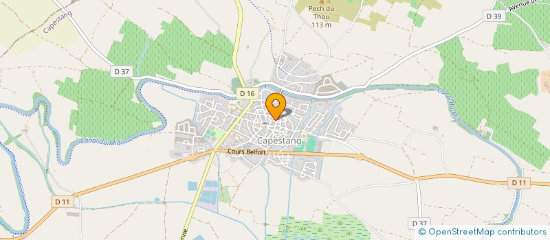 localisation de l'entreprise MADAME STEPHANIE SEGUIER à BEZIERS