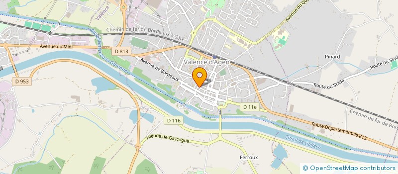 localisation de l'entreprise MADAME STEPHANIE SELLIER à VALENCE