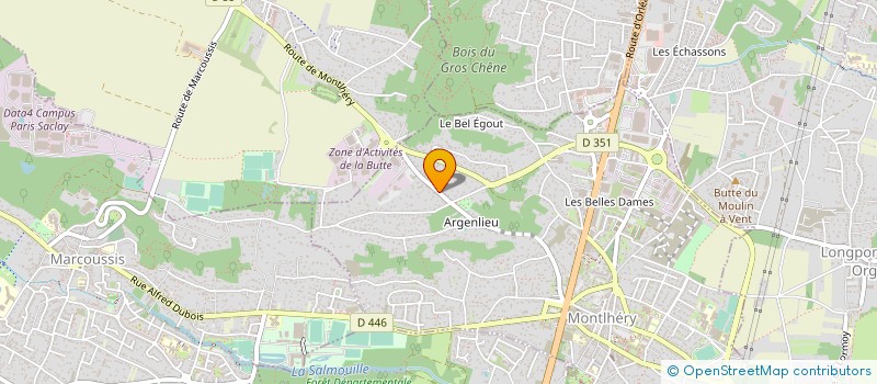 localisation de l'entreprise MADAME STEPHANIE SENCADAS  MONTLHERY