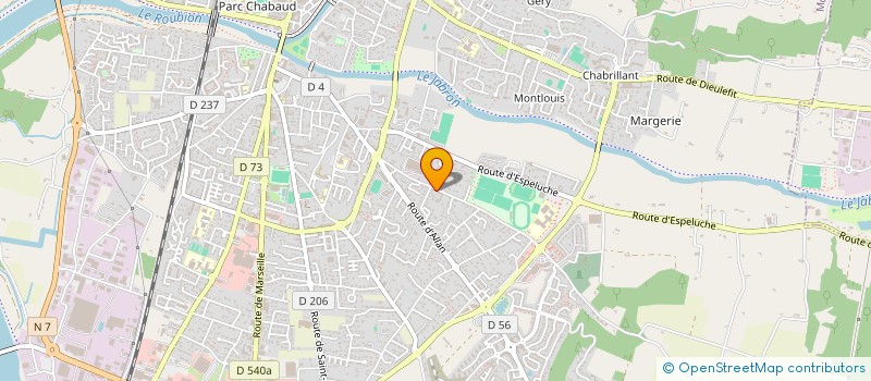 localisation de l'entreprise MADAME STEPHANIE SENOUILLET  MONTELIMAR