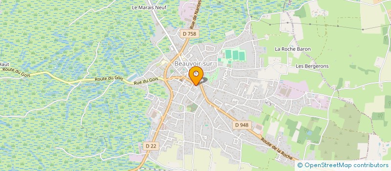 localisation de l'entreprise MADAME STEPHANIE SERESIAT  BEAUVOIR-SUR-MER