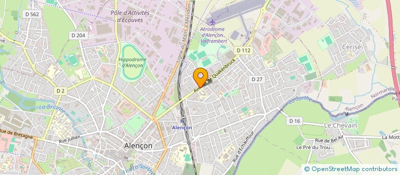 localisation de l'entreprise MADAME STEPHANIE SERGENT à ALENCON
