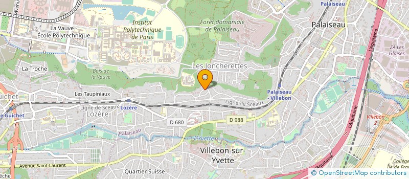 localisation de l'entreprise MADAME STEPHANIE SILVE à PALAISEAU
