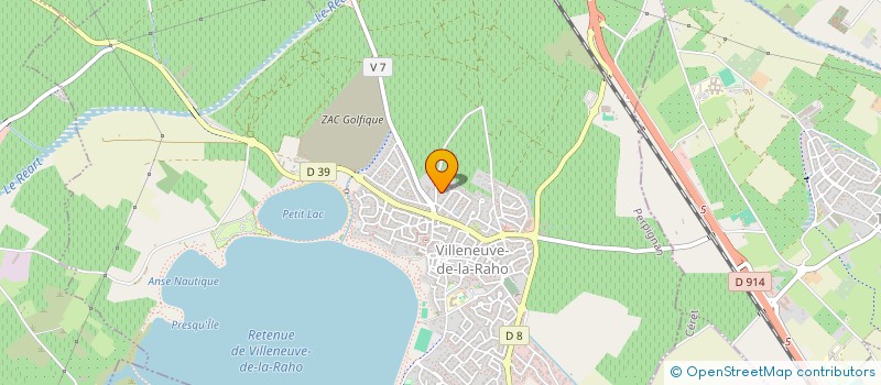 localisation de l'entreprise MADAME STEPHANIE SISTACH  VILLENEUVE-DE-LA-RAHO