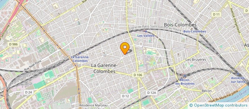 localisation de l'entreprise MADAME STEPHANIE SLIM à LA GARENNE-COLOMBES