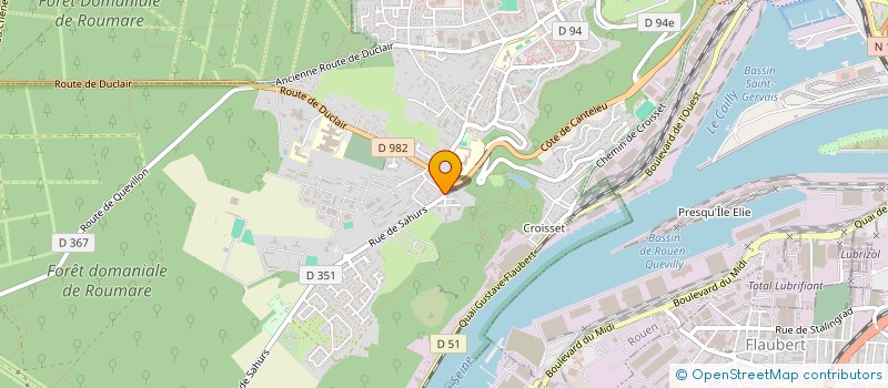 localisation de l'entreprise MADAME STEPHANIE SOARES  CANTELEU