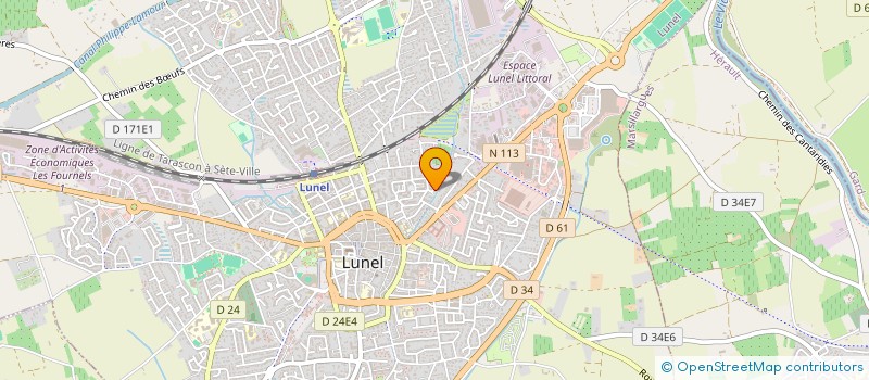 localisation de l'entreprise MADAME STEPHANIE SOLA à LUNEL