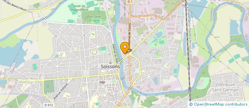 localisation de l'entreprise MADAME STEPHANIE SORMAIN à SOISSONS