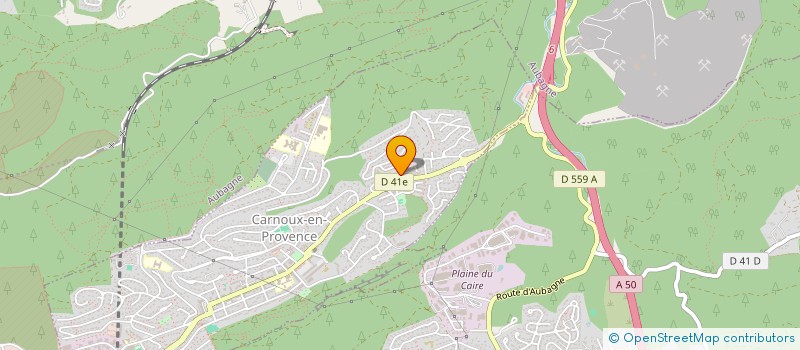 localisation de l'entreprise MADAME STEPHANIE SOULET à CARNOUX-EN-PROVENCE