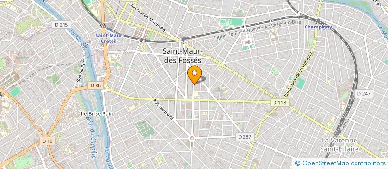 localisation de l'entreprise MADAME STEPHANIE SOULIER à SAINT-MAUR-DES-FOSSES