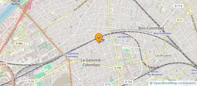 localisation de l'entreprise MADAME STEPHANIE SPIRA à LA GARENNE-COLOMBES