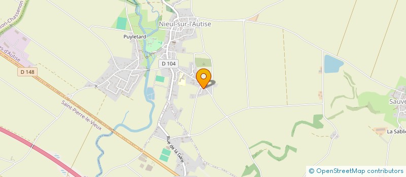 localisation de l'entreprise MADAME STEPHANIE SPRENT  RIVES-D'AUTISE