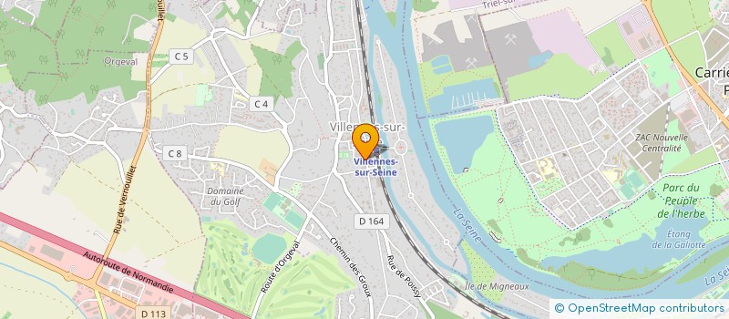 localisation de l'entreprise MADAME STEPHANIE STANKOVIC à VILLENNES-SUR-SEINE