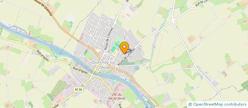 localisation de l'entreprise MADAME STEPHANIE STEIER à QUESNOY-SUR-DEULE