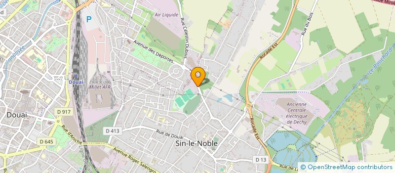 localisation de l'entreprise MADAME STEPHANIE STEPHANIE VISTE  SIN-LE-NOBLE