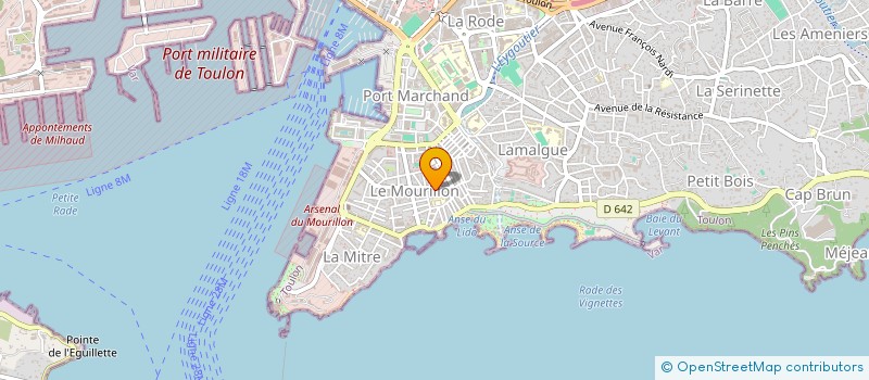 localisation de l'entreprise MADAME STEPHANIE STRAUSS  TOULON