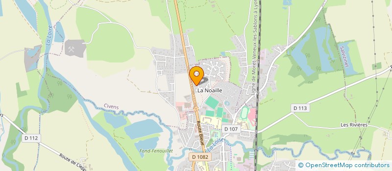 localisation de l'entreprise MADAME STEPHANIE SUBRIN  FEURS